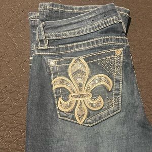 Miss Me signature bootcut jeans size 28R